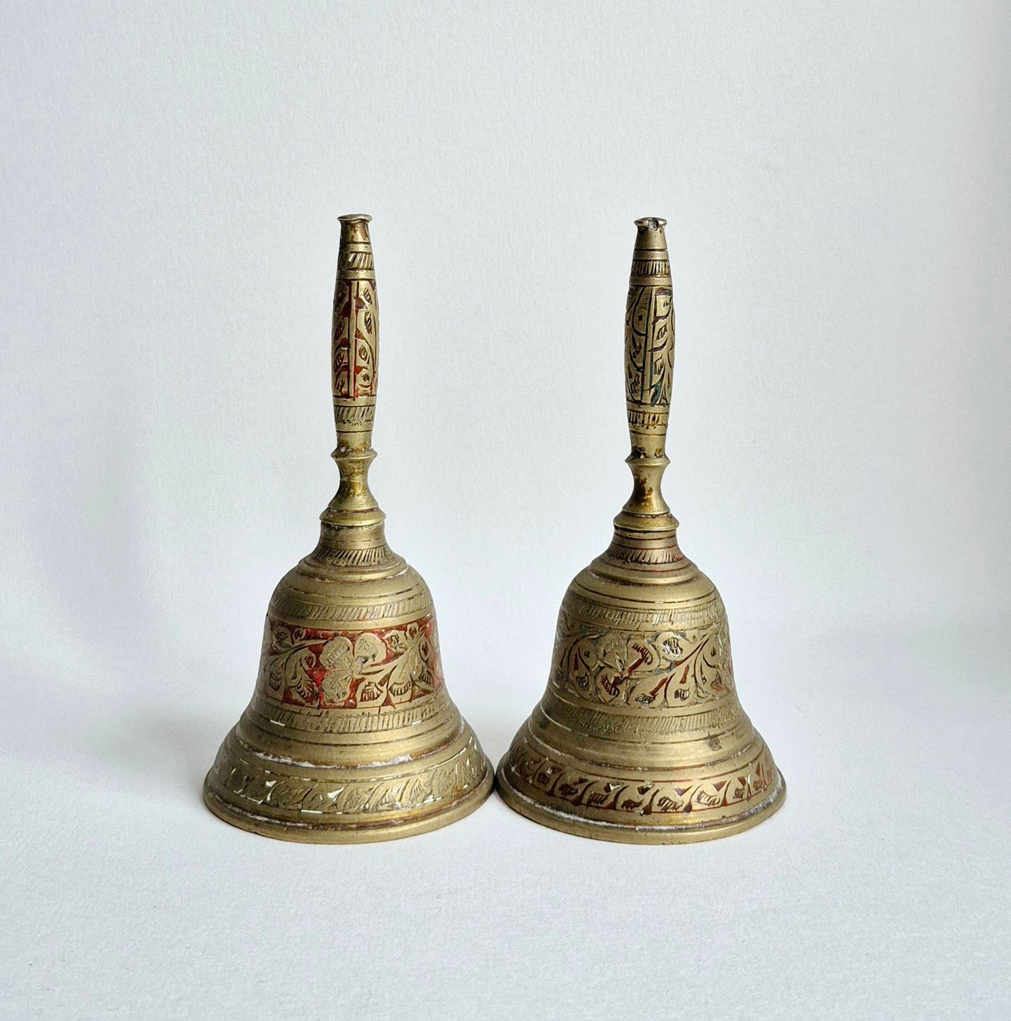 2 x Brass Altar Bell for Ritual or Altar Use