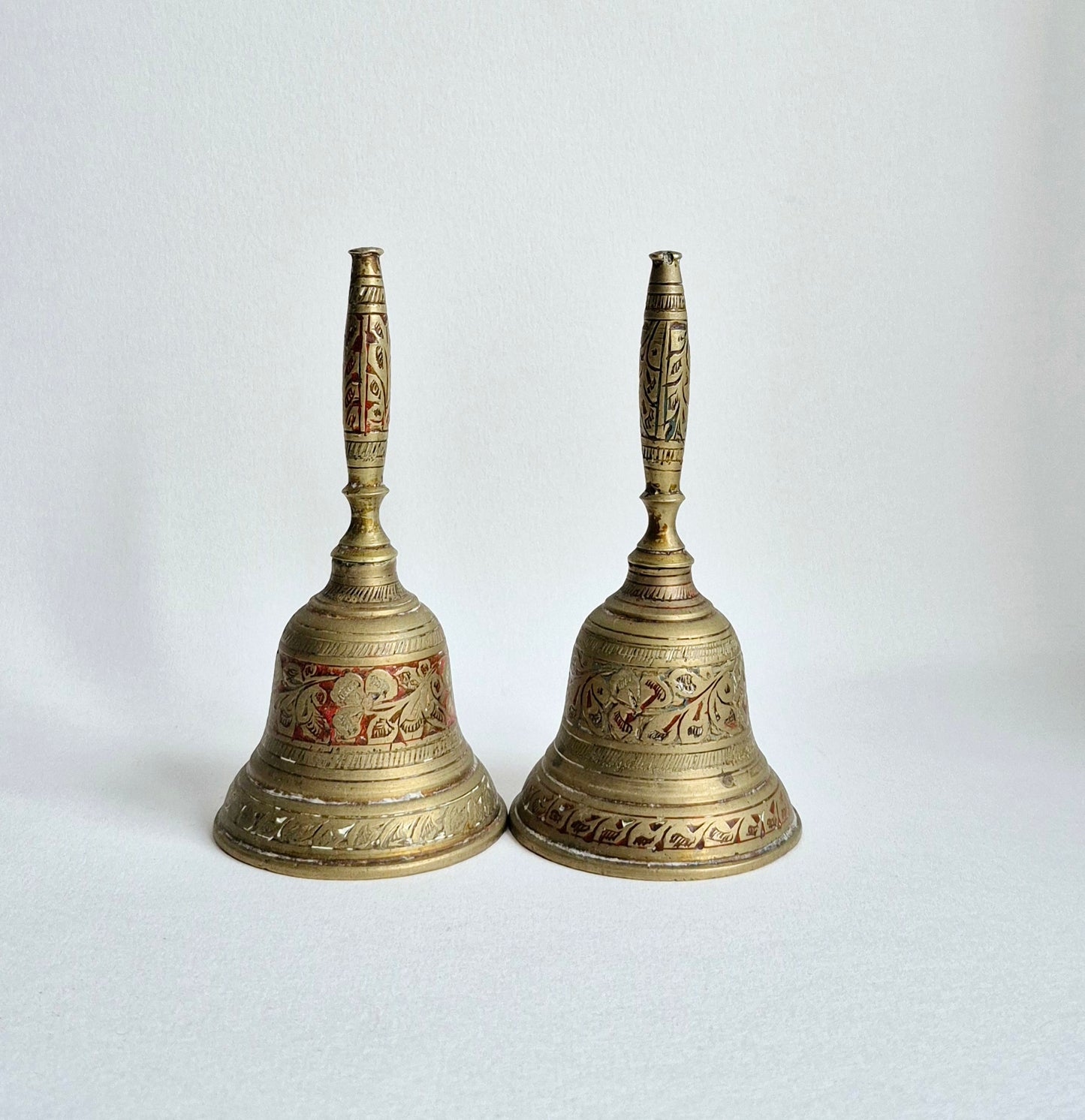 2 x Brass Altar Bell for Ritual or Altar Use