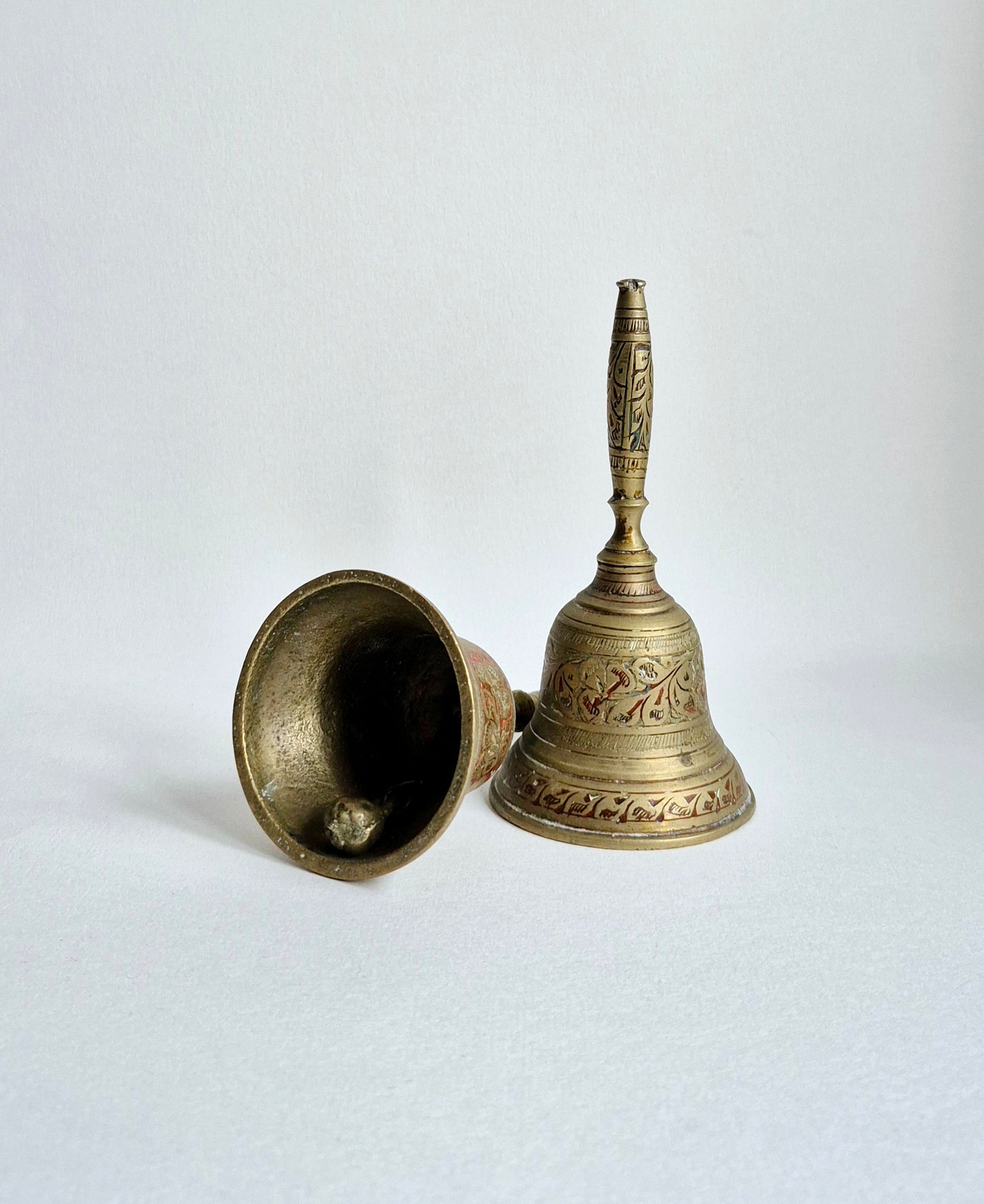 2 x Brass Altar Bell for Ritual or Altar Use