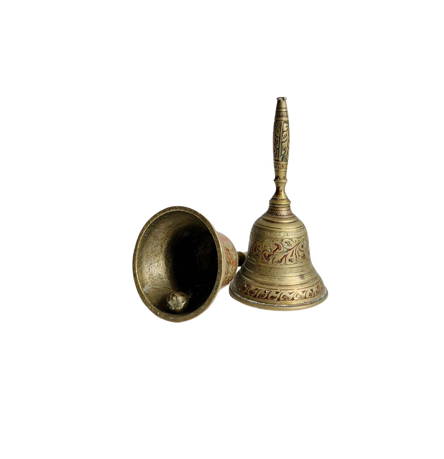 2 x Brass Altar Bell for Ritual or Altar Use